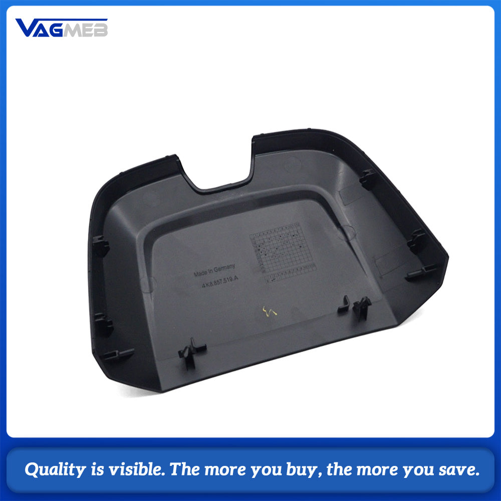 For Audi A7 Black Lane Keeping Assist Camera Cover 4K8 857 519A Car Interior Rearview Mirror Housing Trim Replacement Part