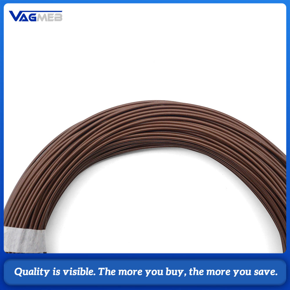 50M 0.75mm² Single Core Brown Electrical Wire Auto Car Wiring Cable