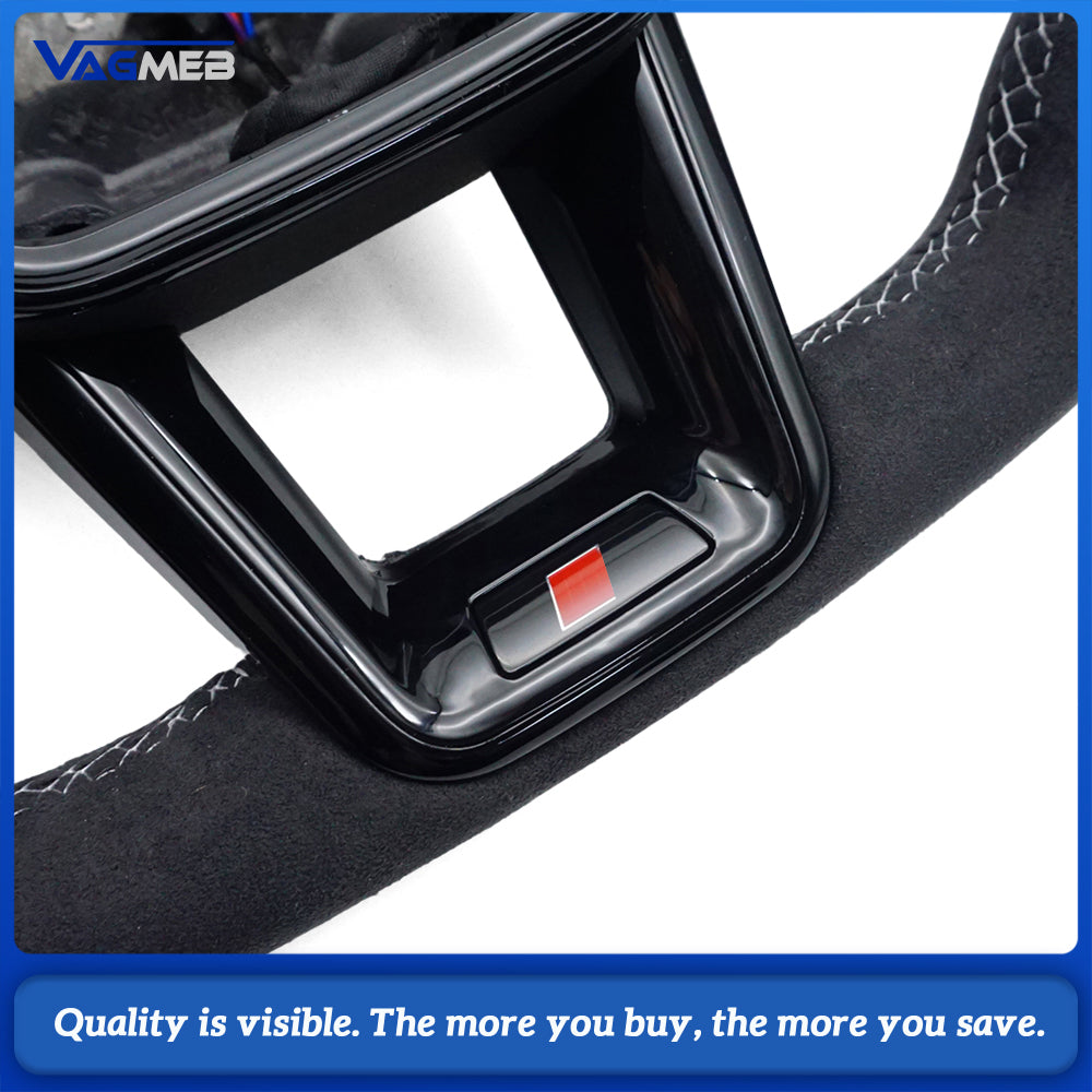 Blackened steering wheel suitable for Audi A6 C8 A7 steering wheel