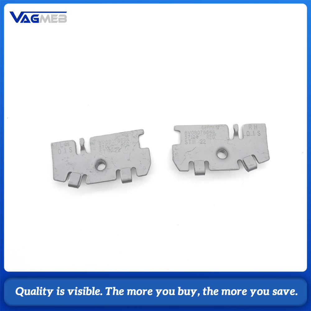 8V0807863A 8V0807864A Auto parts Front Bumper Gasket Fixing Plate Left / Right For Audi A3 S3 8V 2013-2020