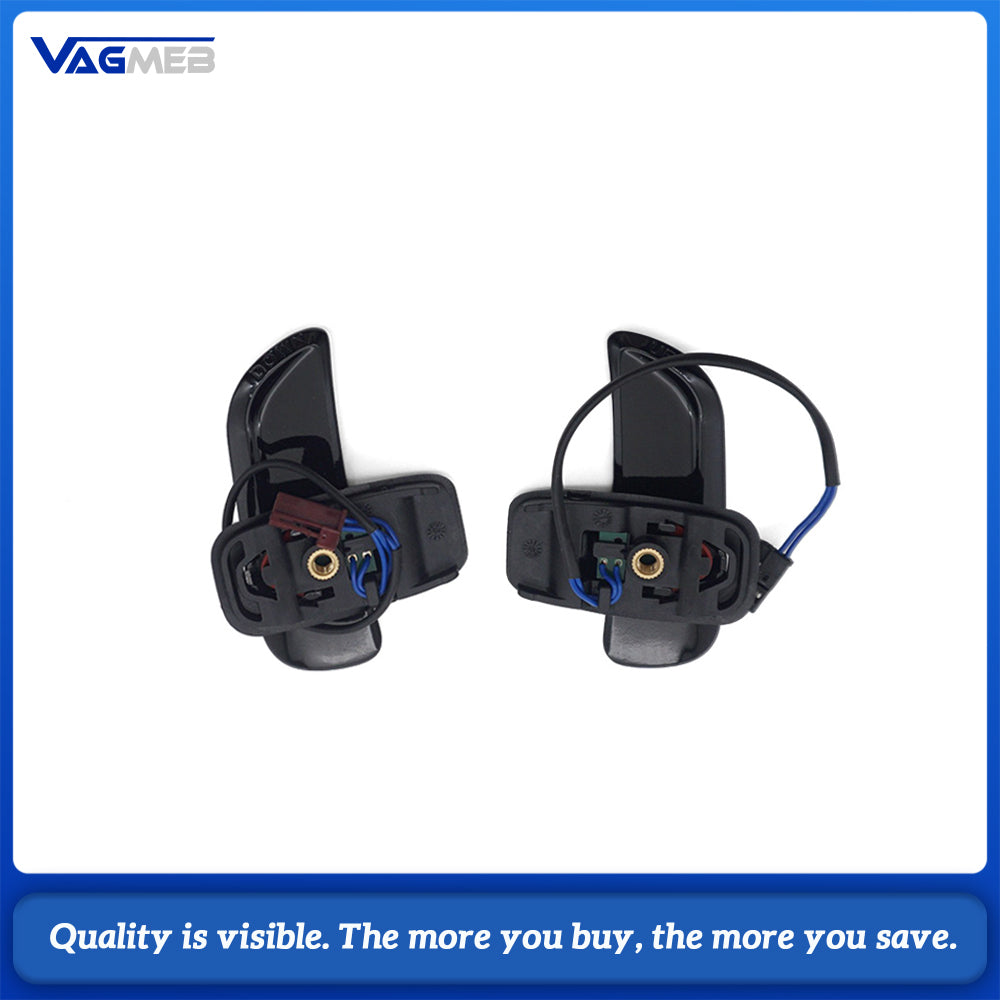 FOR Mercedes 809 AMG Black Gear Shift Paddle Complete Pair