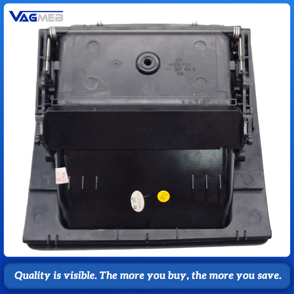 1T1857921B For VW Touran 2003 2004 2005 2006 2008 LHD Front Central Console Dashboard Black Box Storage Holder Tray Cover Lid