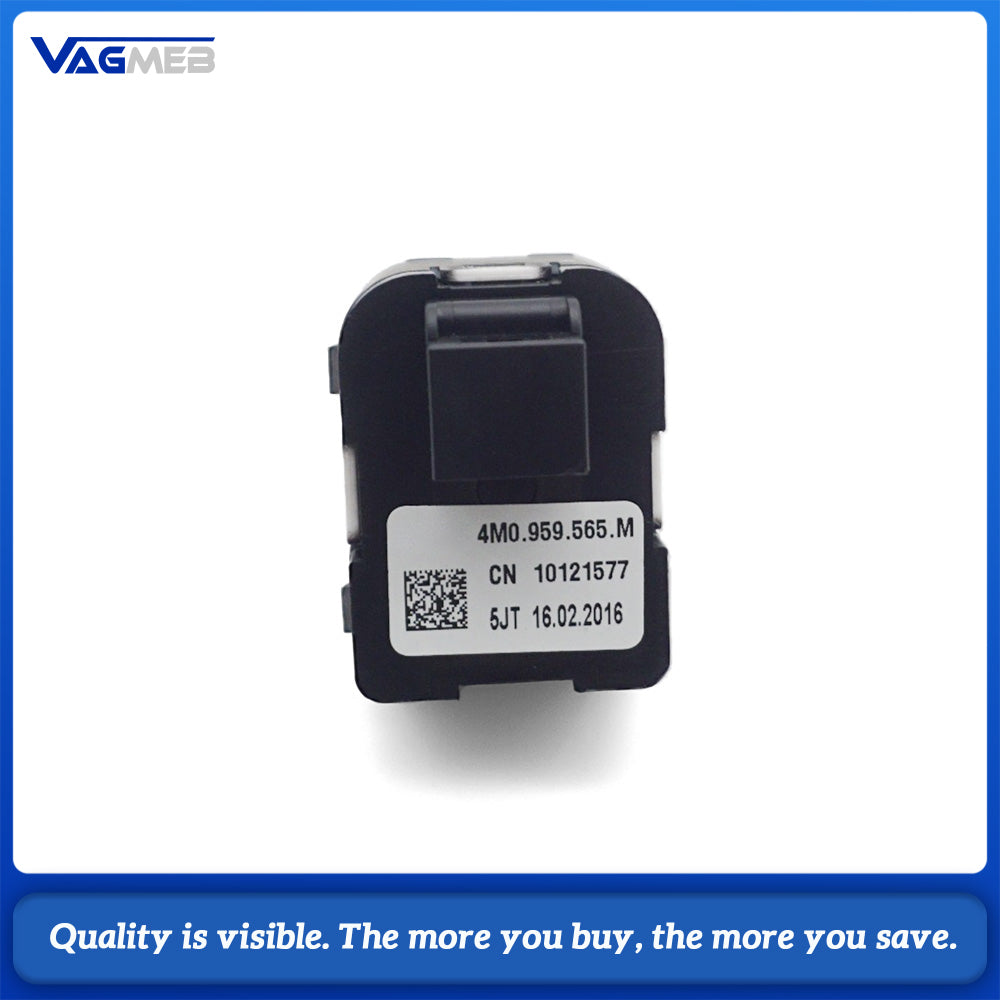 Exterior Mirror Adjust Switch Knob Button With Folding For Audi A4 S4 B9 A5 S5 Q5 Q7 4M R8 2017-2025 4M0959565Q