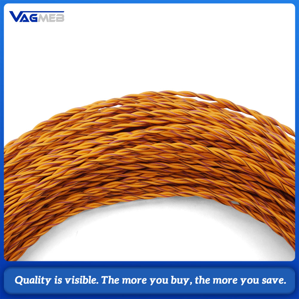 50M CAN Bus Twisted Pair Cable CAN Line Twisted Wire Auto Communication Signal Cable