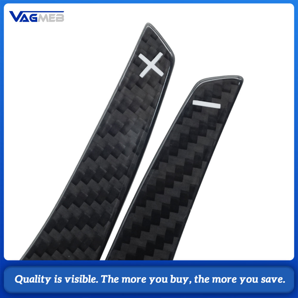 Carbon Fiber UpDown Shift Paddles Steering Wheel Accessories for BMW F36F21F22F32F30F02F80F11F06F20F23M3 M4 Models
