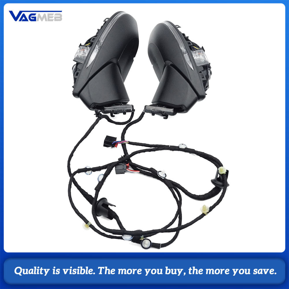 Electric Folding Rearview Mirror Applicable For Audi A6C8 Electric Folding Rearview Mirror