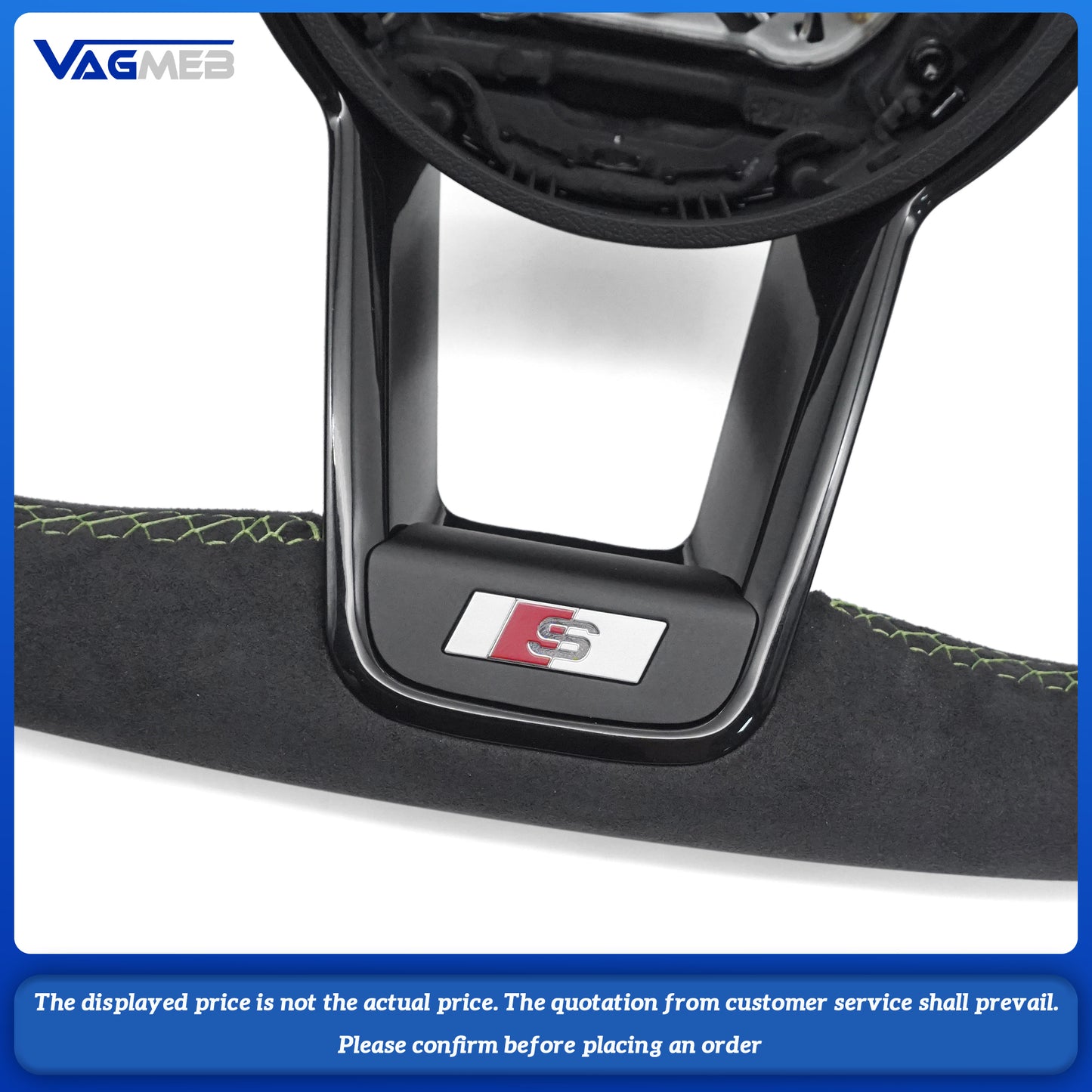 Steering Wheel For Audi R8 TT Ttrs A3 A4 A5 A7 A6 A6l S3 S4 S5 Rs3 Rs4 Rs5 Q3 Q5 Q7 Q8