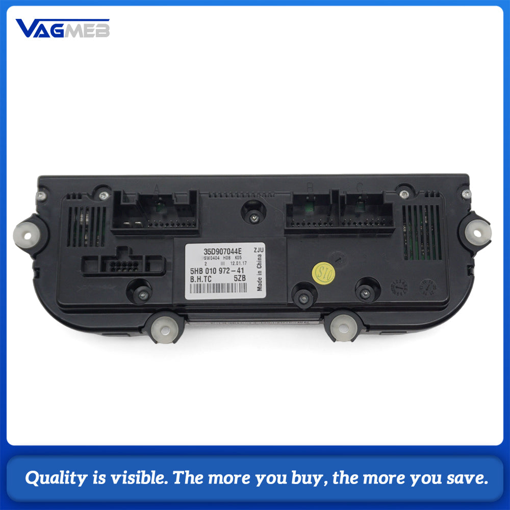Brand new Air Condition Control Switch Panel AC Seat Heater For Passat B7 CC Tiguan Golf MK6 35D 907 044 E