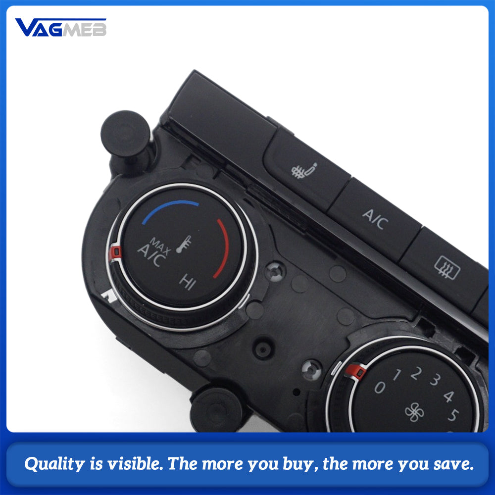For VW  MQB Golf 7 Jetta Tiguan Passat B8 TRoc Manual Air Conditioning Panel Controller with seat heating 2GD 907 426 A/E