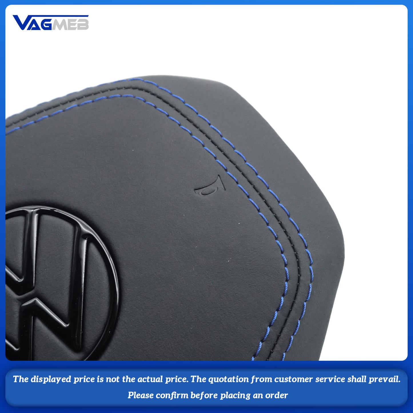 Steering wheel airbag cover multifunction steering wheel For VW CC