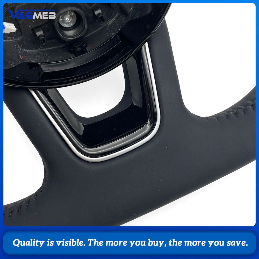 For Audi A4 B9 Punching Multicolor line steering wheel with heating