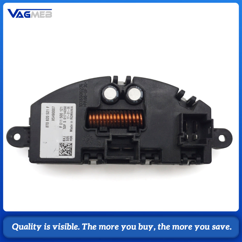 8T0820521F AC Heater Blower Motor Resistor Replacement For Audi A4 A5 S4 S5 8T 2013-2017 Auto Parts