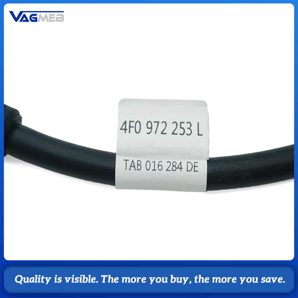 For Audi A6 C6 Rear Left ABS Wheel Speed Sensor Wiring Set 4F0972253 L