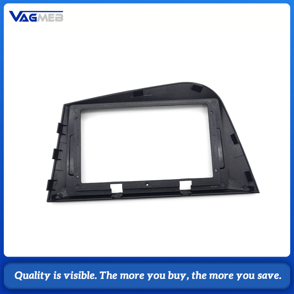 LHD Car Radio Fascia for SEAT Leon MK2 2005-2012 2 Din 9 inch Dashboard Panel Frame