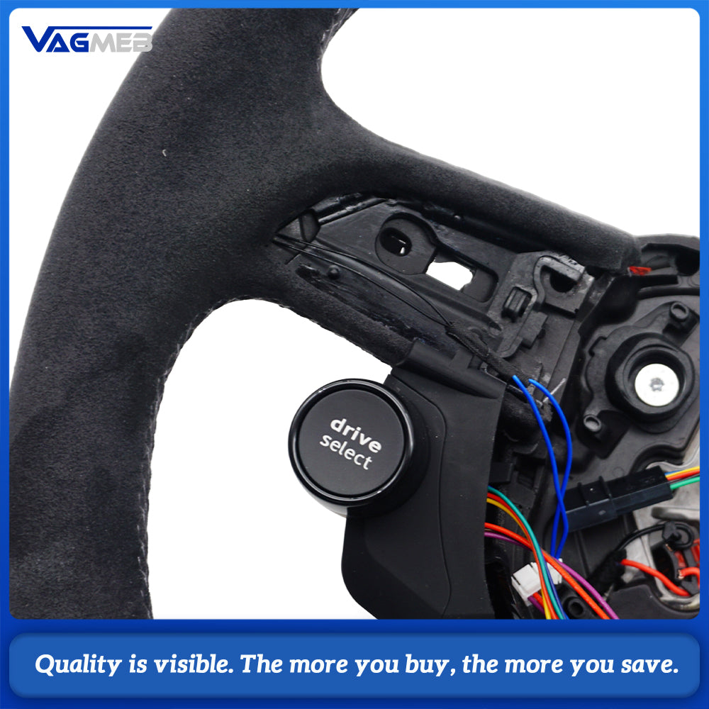 Suitable for Audi Q5 FY RS LOGO multifunctional steering wheel With heating function and R8 button