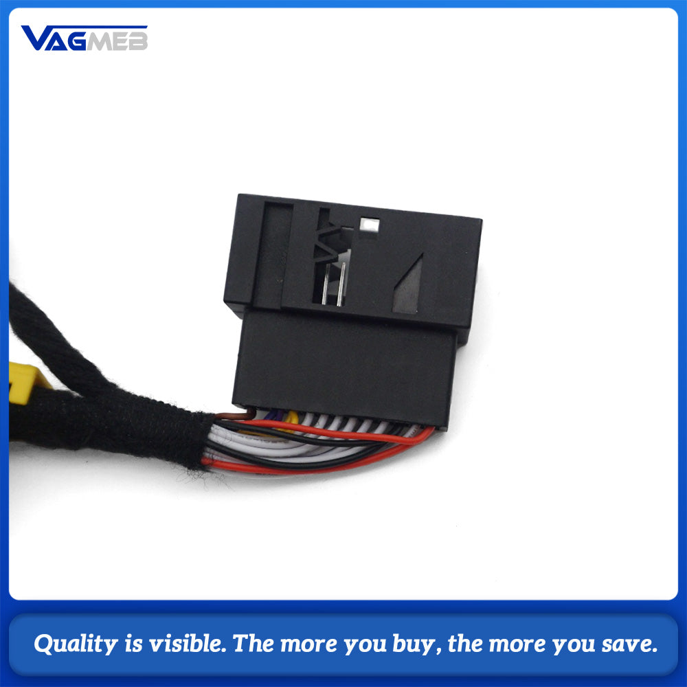 MQB 360 Surround View Camera CAN Bus Decoder Adapter Wiring Harness Module For VW Audi Skoda MQB Platform Panoramic Parking Assist Retrofit