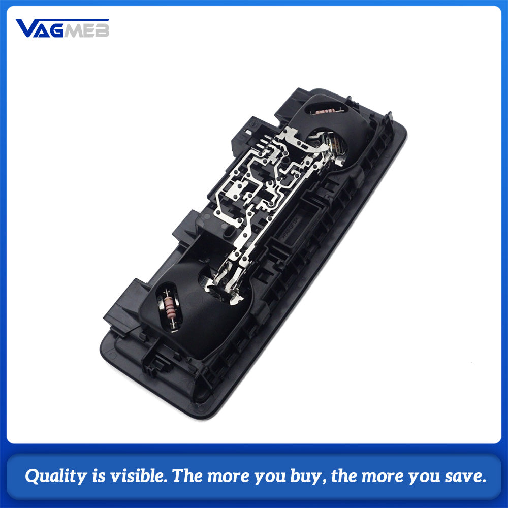Rear Roof LED Reading Light Black OE 5G0947291/291K For VW Passat B8 Golf MK7 Tiguan L Arteon MQB Platform