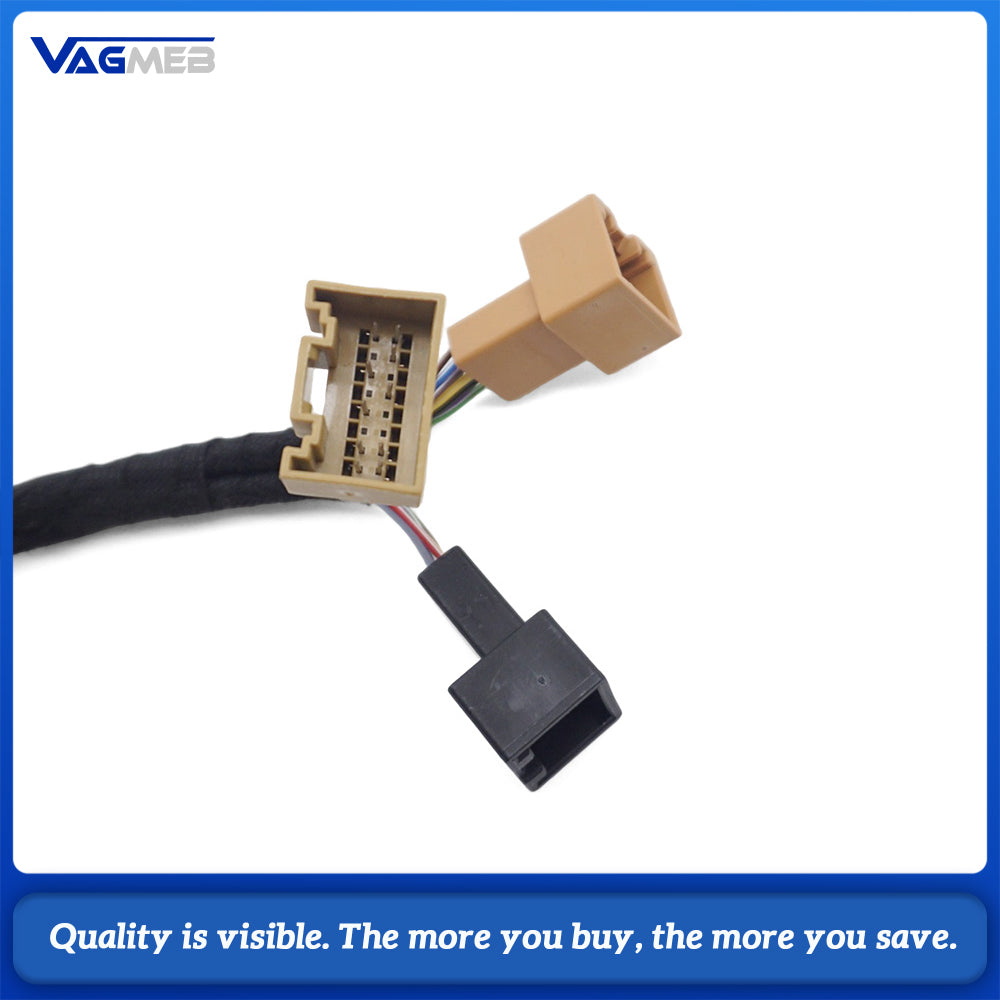 PQ To MQB PDC Parking Assist Adapter Harness 3‑Pin To 2‑Pin For VW Skoda Park Distance Control Module Retrofit