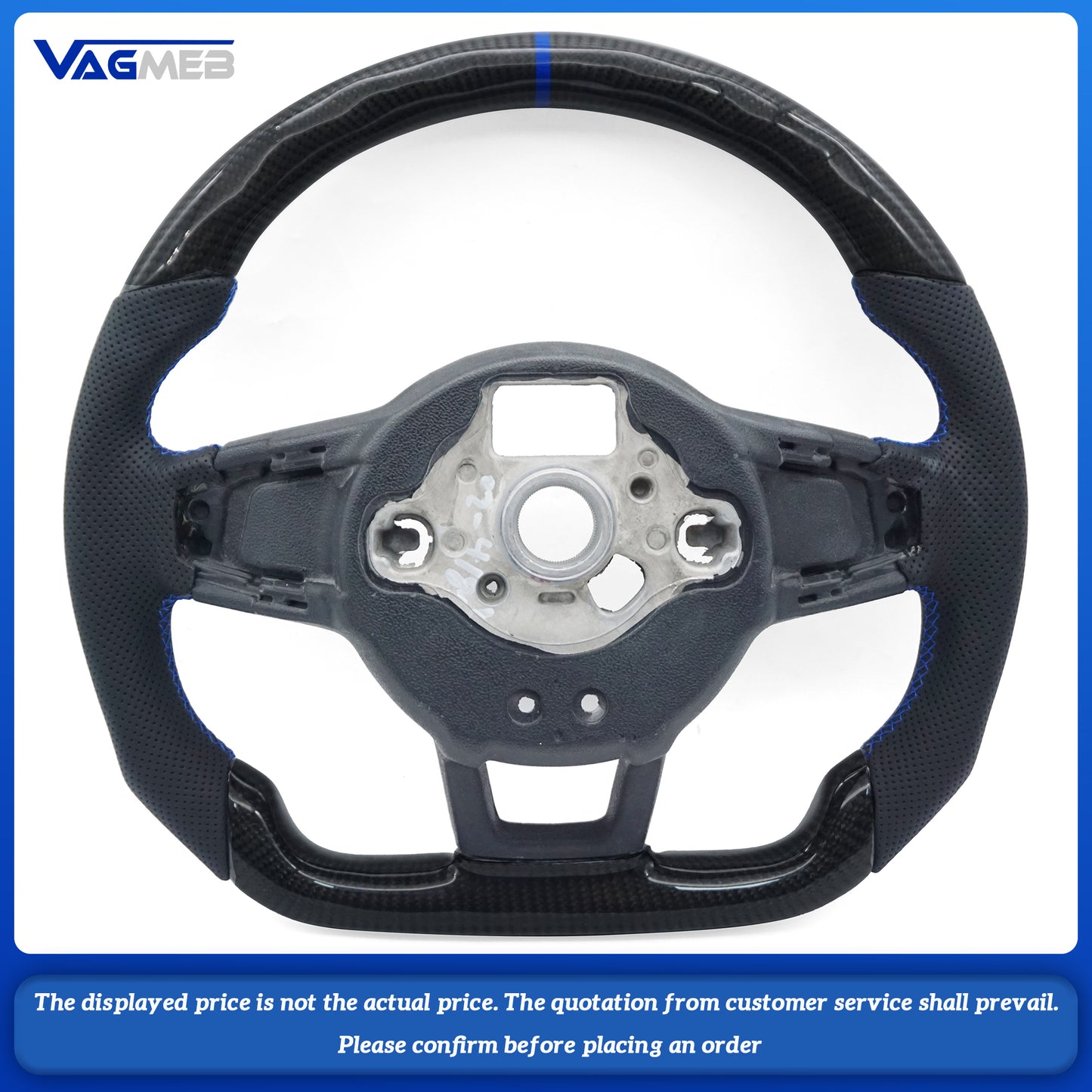steering wheel For VW Golf 7 MK7 GTI Passat B8 Tiguan MK2 Polo Jetta