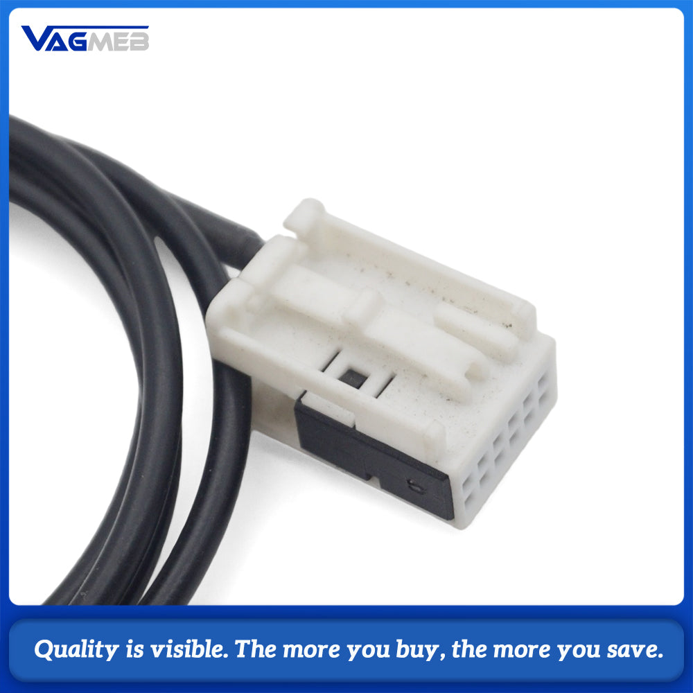 1M AUX Audio Wire Harness 3.5mm Male‑Male Stereo Aux Cable Car Radio Auxiliary Input Extension Cord