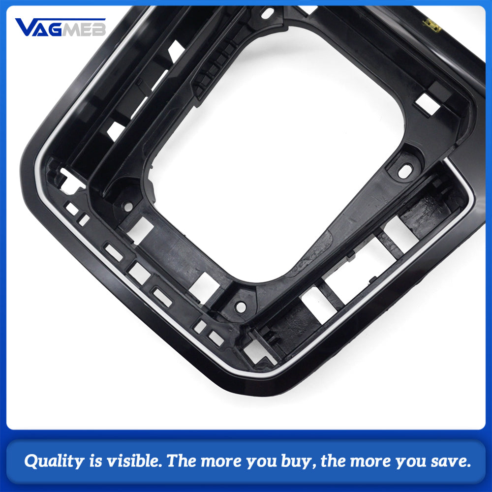 For VW Passat B8 Shift knob Decorative Frame Piano Black Central Console Shift Inner Frame 3G1 864 263 AA