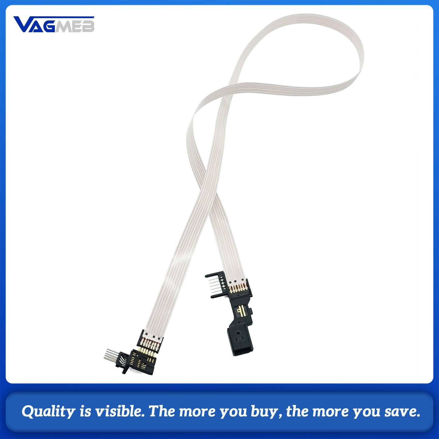 Steering Wheel Clockspring Ribbon Cable 5Q0 953 549D for VW Audi Skoda Seat MQB Platform  Airbag Squib Wiring Harness Replacement