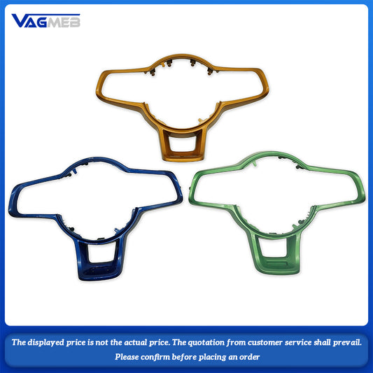 steering wheel decorative frame, steering wheel accessories，For VW Golf 7 GTI GTS GTE R Rline，Car Accessories