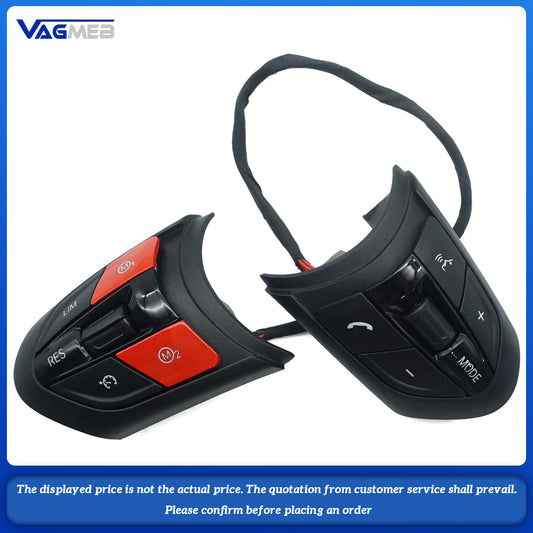 Suitable For BMW M Sport D-type steering wheel buttons F40 M135i F87 M2 F80 M3 F82 M4 X3 M X4 M F85 X5 red buttons