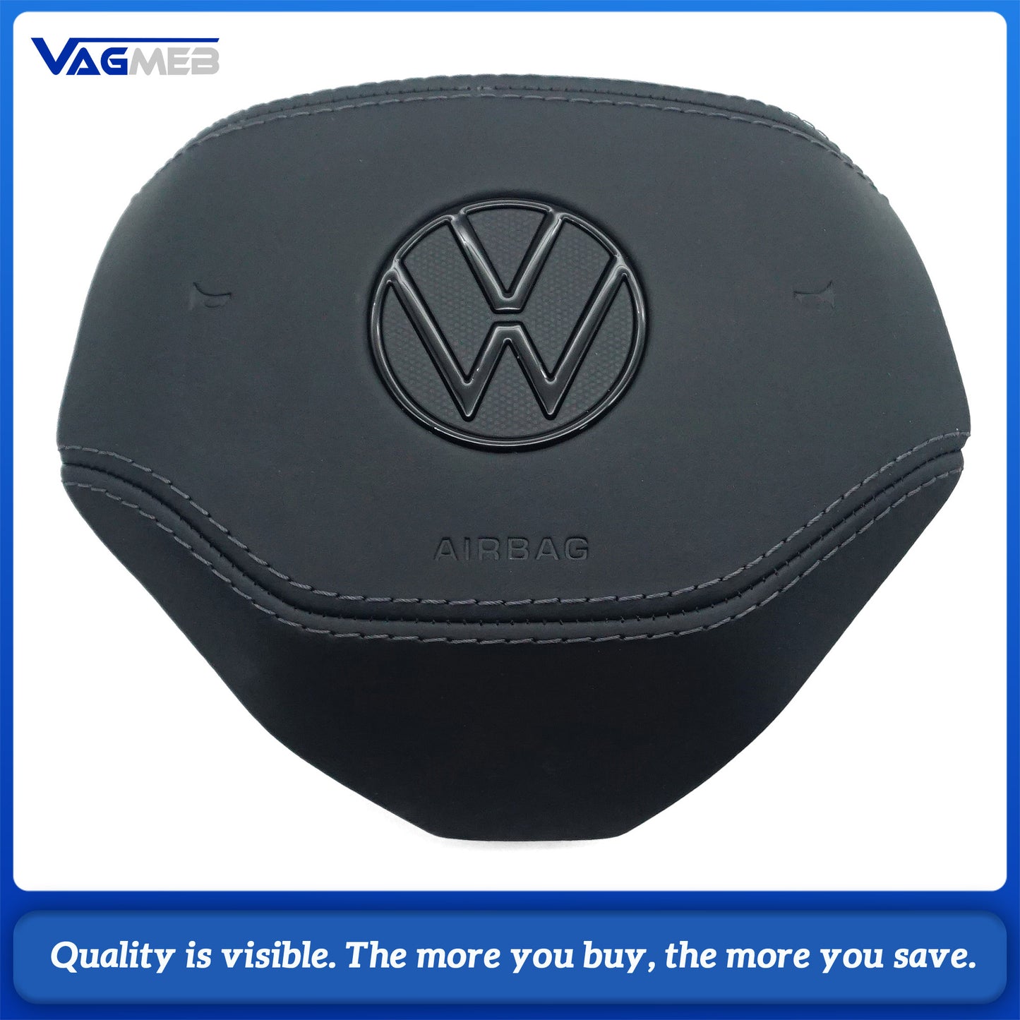 Steering wheel airbag cover multifunction steering wheel For VW Golf MK8