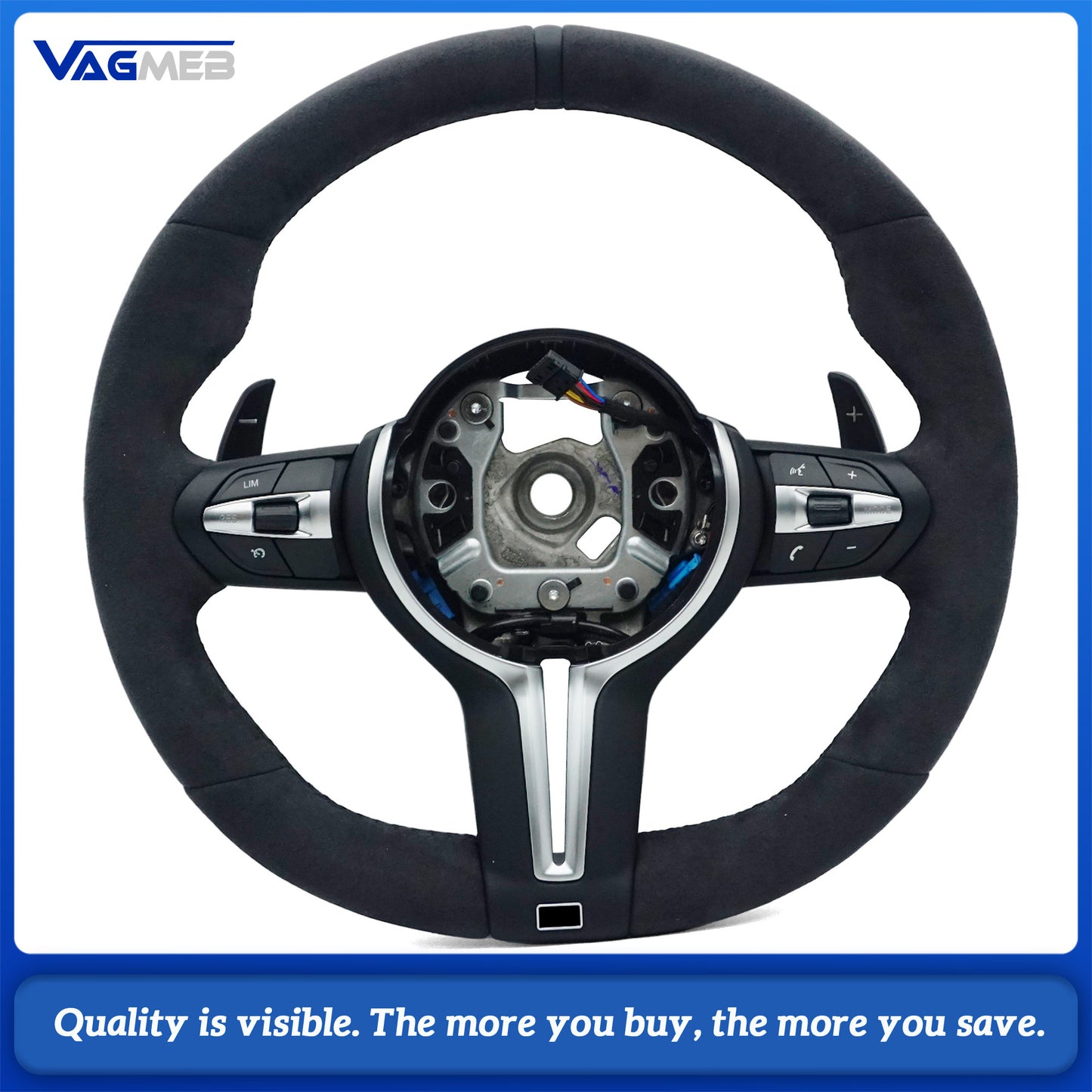 for BMW F30 F20 F10 F01 F06 F07 F11 F22 F25 F26 F31 F34 F35 F80 F90 E70 E71 E84 E90M3 M5 E90 M Series Steering Wheel