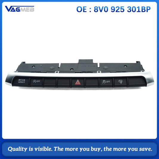 For Audi A3 S3 8V Electricity Switches Radar Switch ESP OFF Push Button Flashing Switch 8V0925301BP 8V0 925 301BP