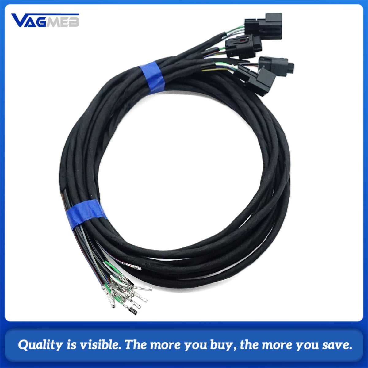 For Skoda Octavia MK4 NX 360 Area View Camera Wiring Harness Set Surround View Retrofit Cable Kit