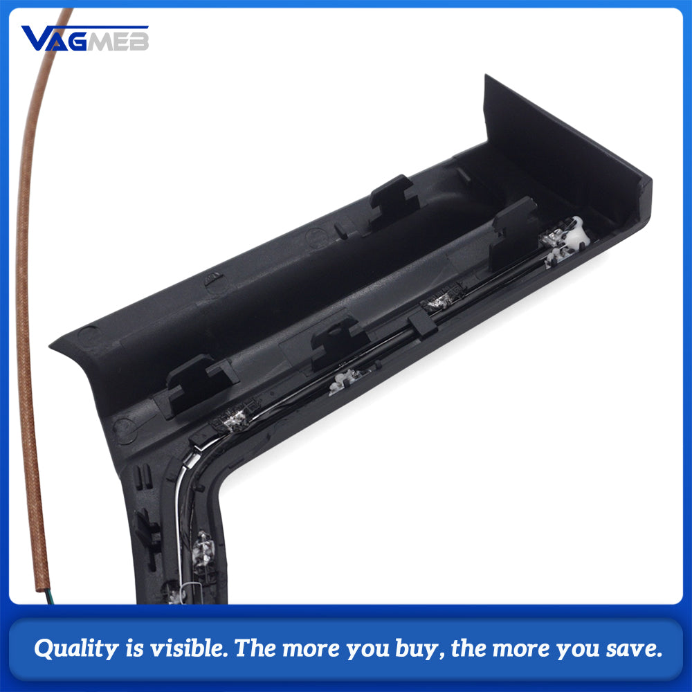 Car Driver Side Instrument Panel Small Bezel Trim With LED Ambient Light Interior Decoration For Audi A5 B9