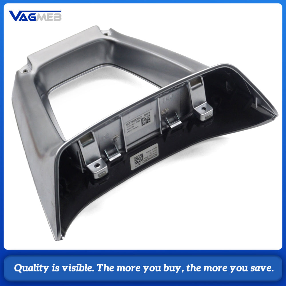 Silver Steering Wheel Logo for Audi Q5 Frame Decorative Buttons Automobile Upgrade