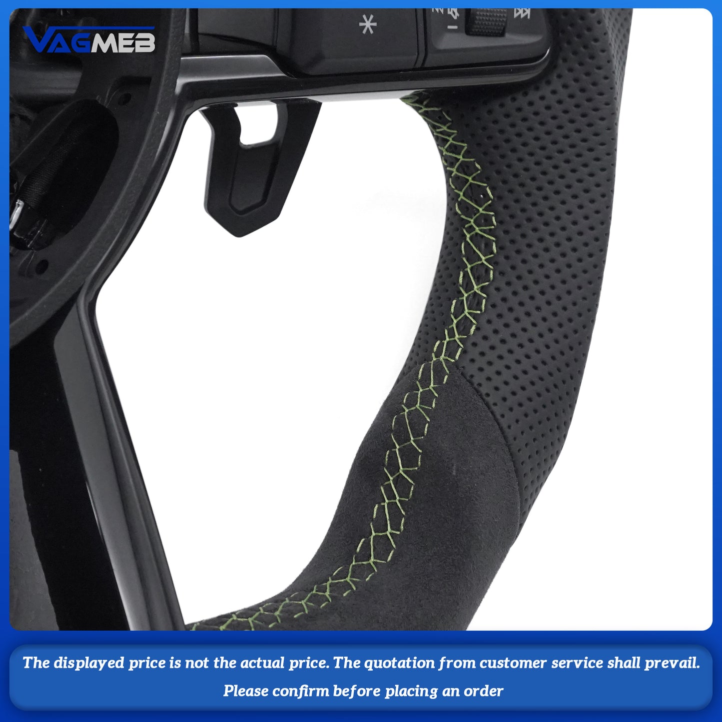 Steering Wheel For Audi R8 TT Ttrs A3 A4 A5 A7 A6 A6l S3 S4 S5 Rs3 Rs4 Rs5 Q3 Q5 Q7 Q8