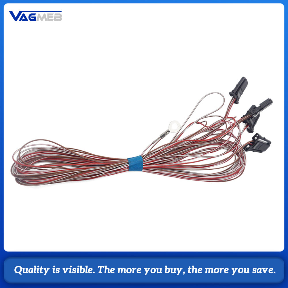 Footwell Light Wiring Harness For VW Golf 6 MK6 PQ35 Jetta Passat B6 B7 Tiguan Interior Ambient Lamp Extension Cable