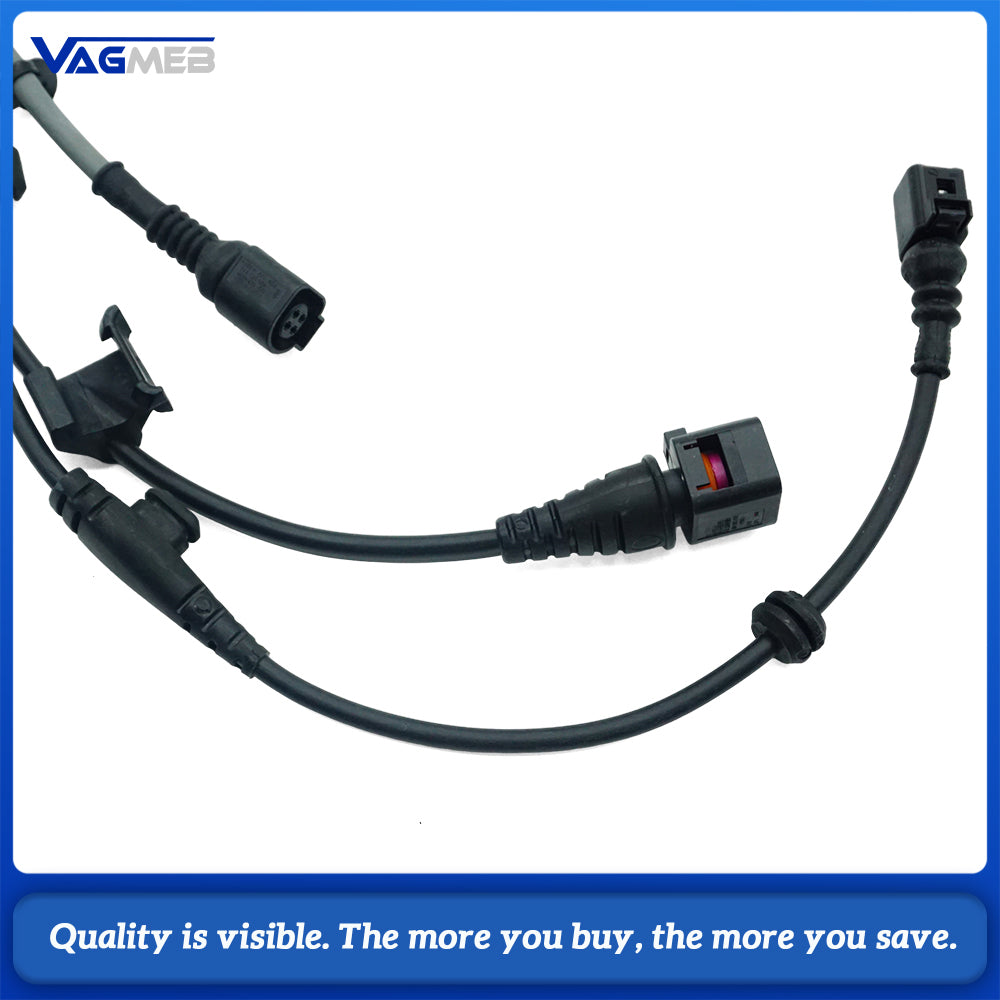 For Audi A6 C6 Rear Left ABS Wheel Speed Sensor Wiring Set 4F0972253 L