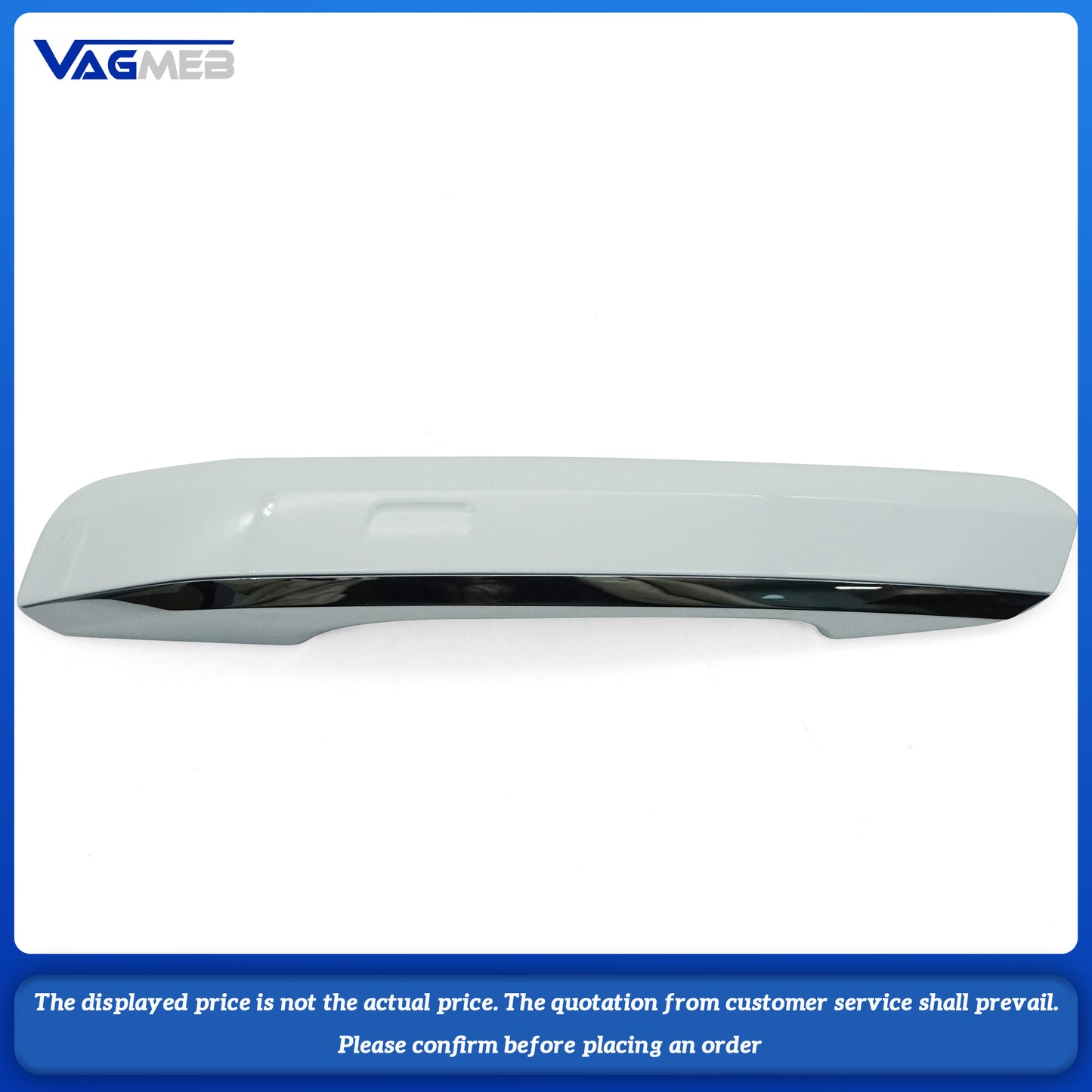 For Audi A4B9 2017 Door handle shell white set of four 8WD 837 875C 875B 876B