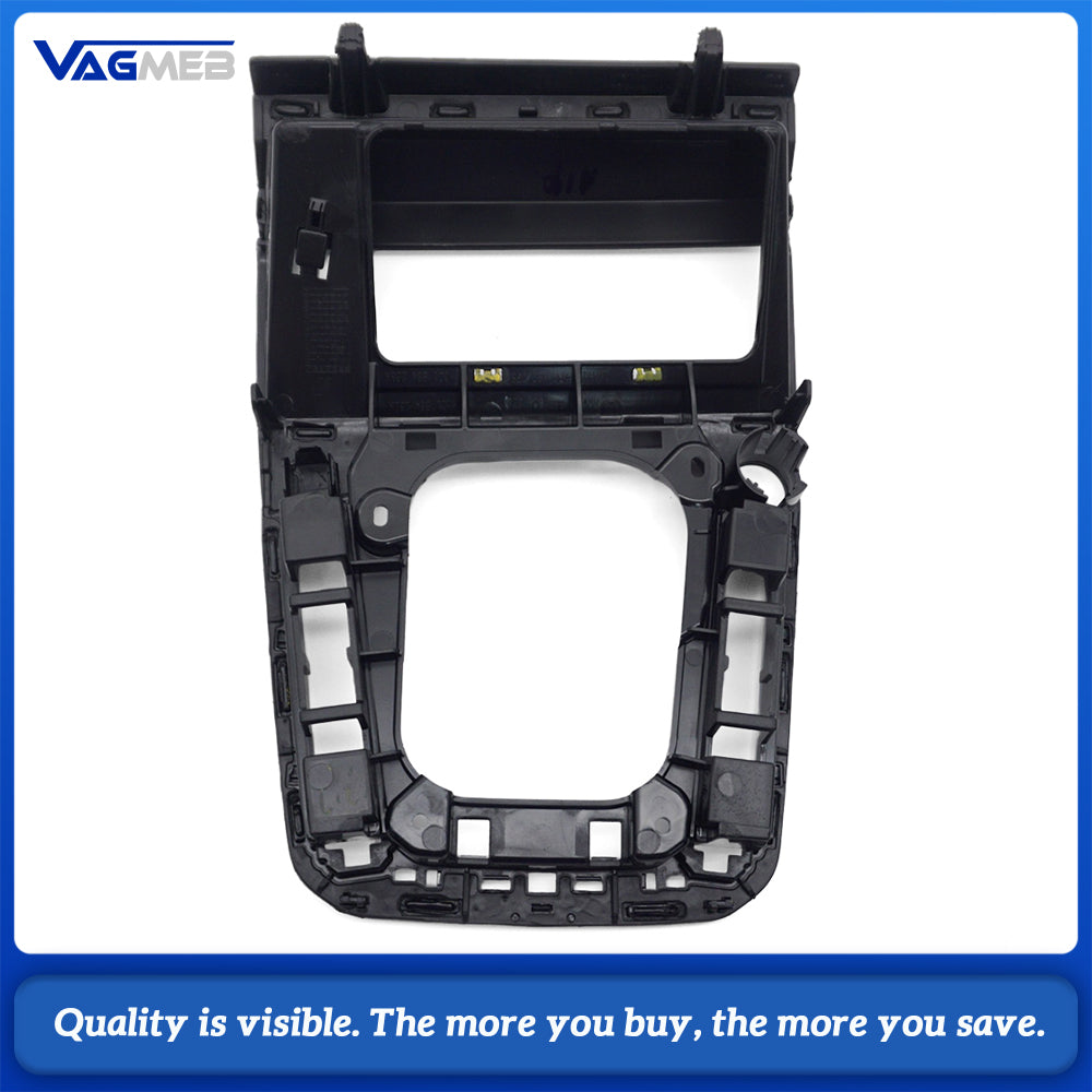 For VW Passat B8 Shift knob Decorative Frame Piano Black Central Console Shift Inner Frame 3G1 864 263 AA