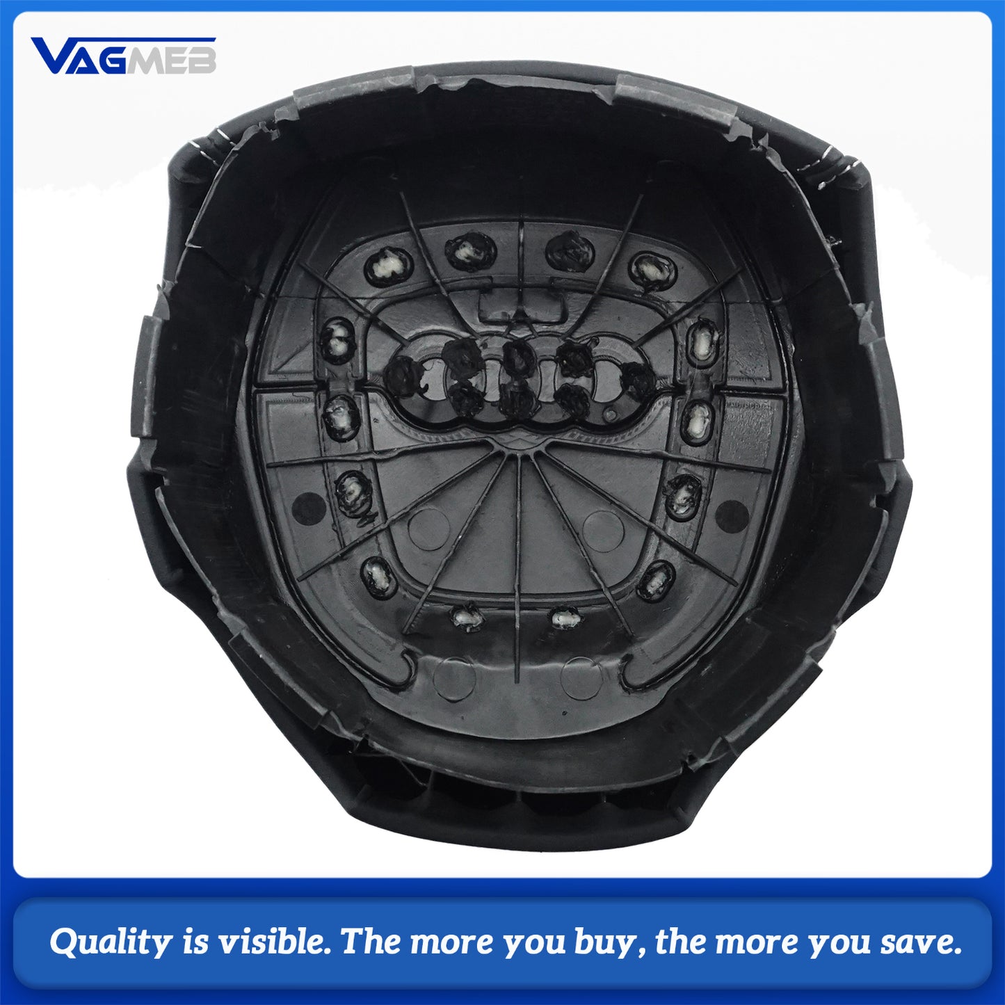 Steering wheel airbag cover multifunction steering wheel For Audi C6