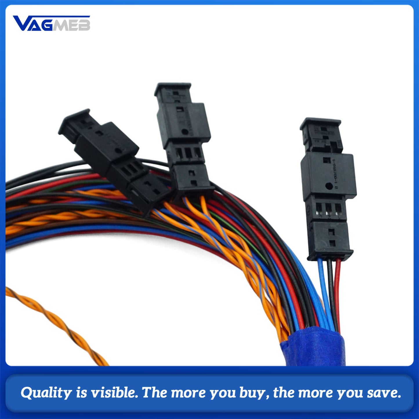 For VW Polo 6R -AFS Cable Xenon Headlight Auto Leveling Sensor Harness For Car Headlight Cornering AFS Kit