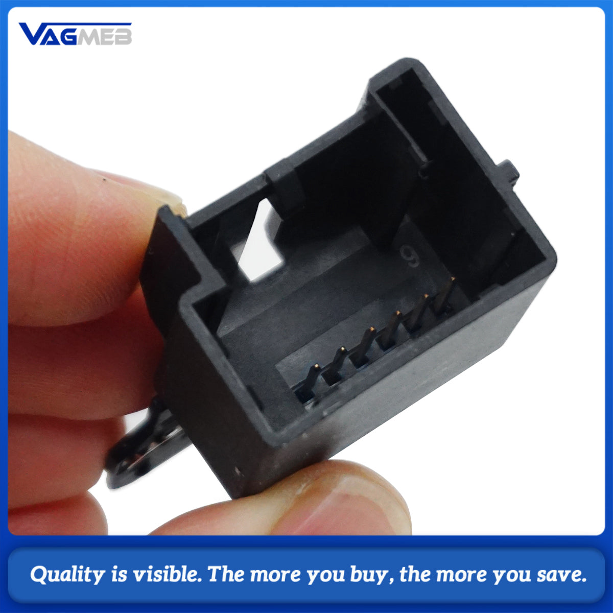 Suitable for 2Q0 959 653 2Q0959653 for Audi Q3 Golf MK6 Passat Tiguan Tuan Hairspring Harness plug A/B