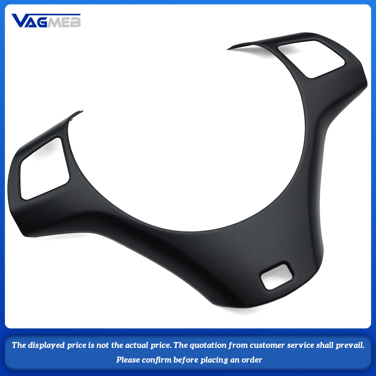 For BMW 1 3 Series E32 E87 E90 E92 E93 2005 - 2012 Steering Wheel Panel Sticker Cover Decoration Trim Moulding Accessories