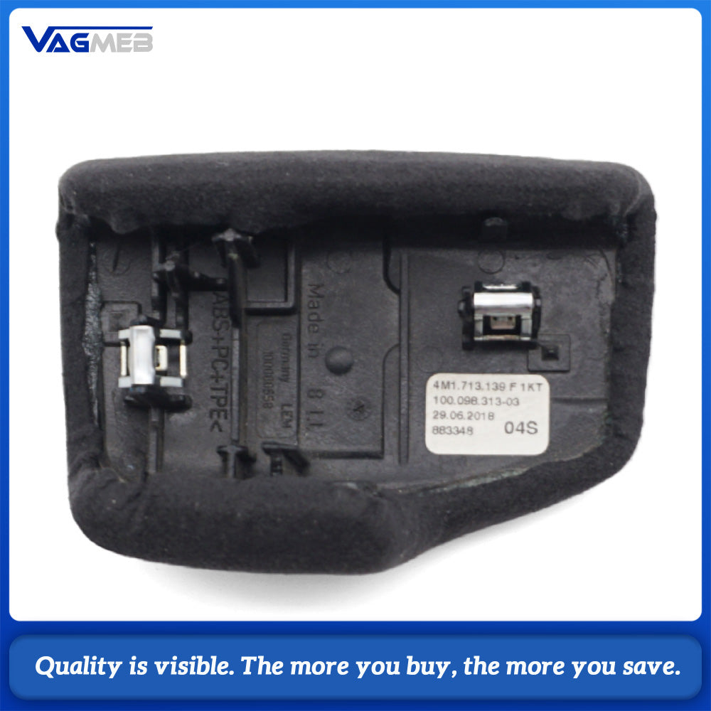 Shift Gear Knob Cover Suitable For Audi A4B9 Automatic Shift Lever Car Accessories