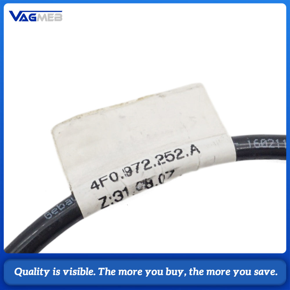 For Audi A6 ABS Wheel Speed Sensor Wiring Harness 4F0972252A Replacement Cable