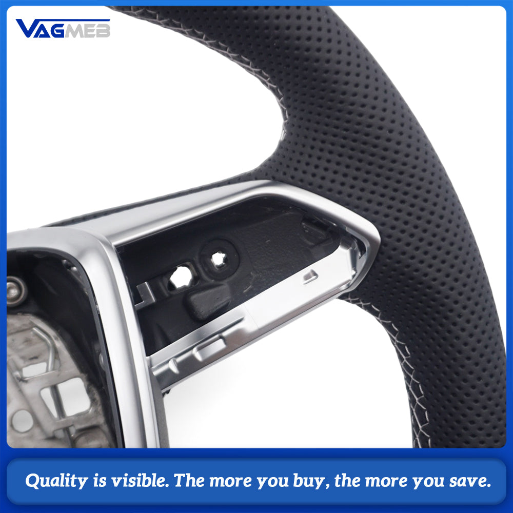 Suitable for Audi A6 A7 C8 RS6 RS7 sport flat bottomed steering wheel