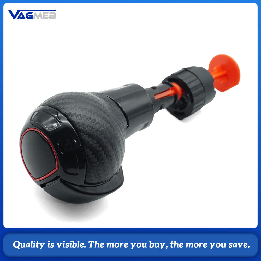 Automatic Gear Shift Knob Shift Lever Handle Head for Audi A3 S3 RS3 Q3 A6 RS6 A4 A5 A7 Passat Golf 6 7 Golf 6GTI 7GTI Golf R CC