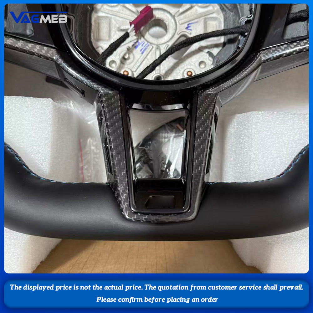 For BMW 5 6 7 8series Carbon Fiber Steering Wheel G30 G32 G11 G14 G05 G06 G07 F90 F95 F96 F97 Old Upgrade