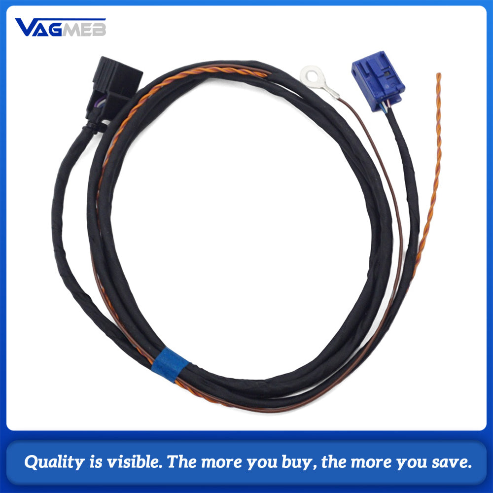 MDI Media‑IN Interface Wiring Harness Cable For VW Golf MK6 RCD510 RNS510 Media‑Box Retrofit 5N0035341G