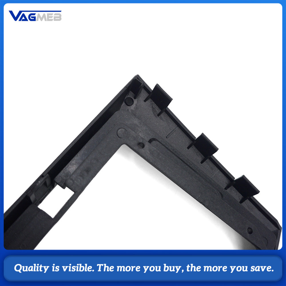 LHD Car Radio Fascia for SEAT Leon MK2 2005-2012 2 Din 9 inch Dashboard Panel Frame